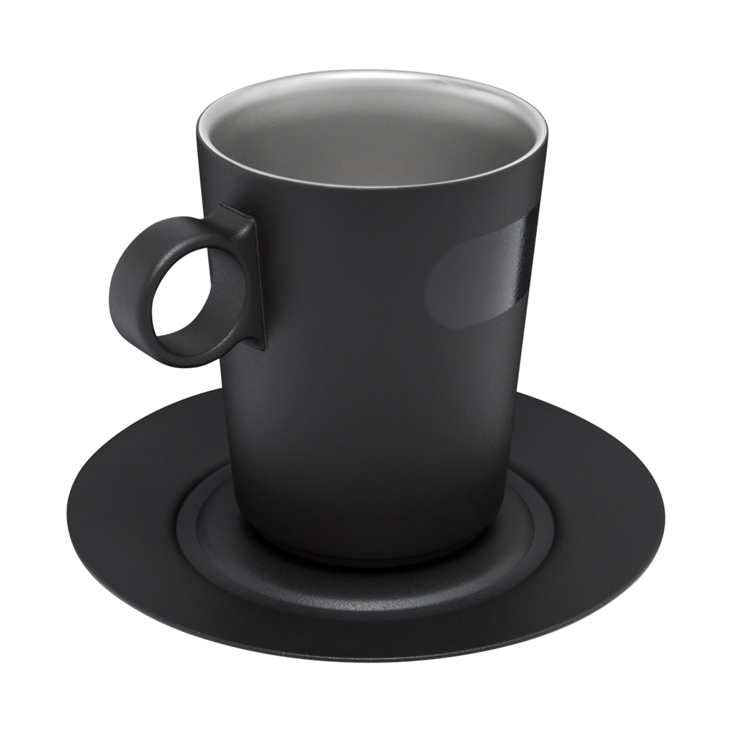 The DayBreak Café Latte Cup & Stillness Saucer | 10.6 OZ - Sip with Stanley