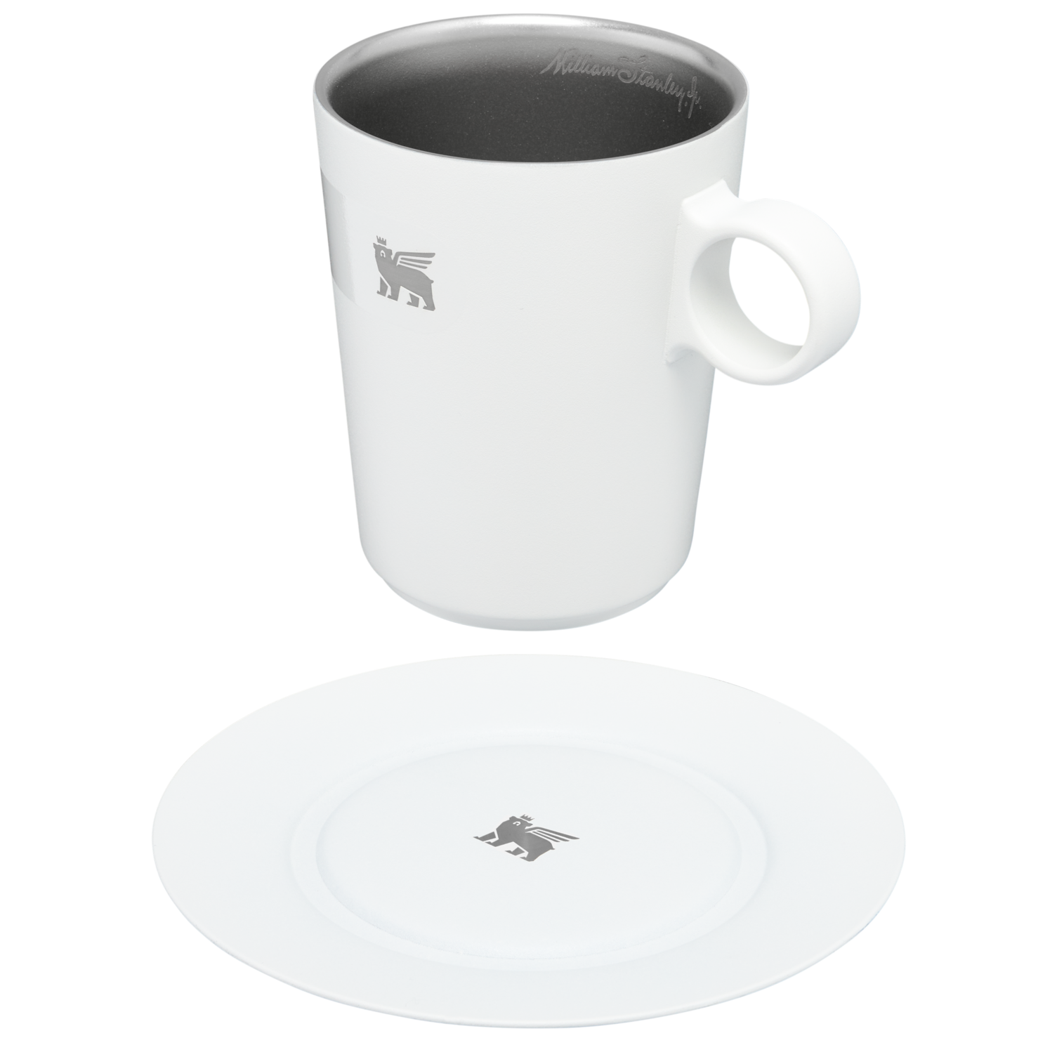 The DayBreak Café Latte Cup & Stillness Saucer | 10.6 OZ - Sip with Stanley