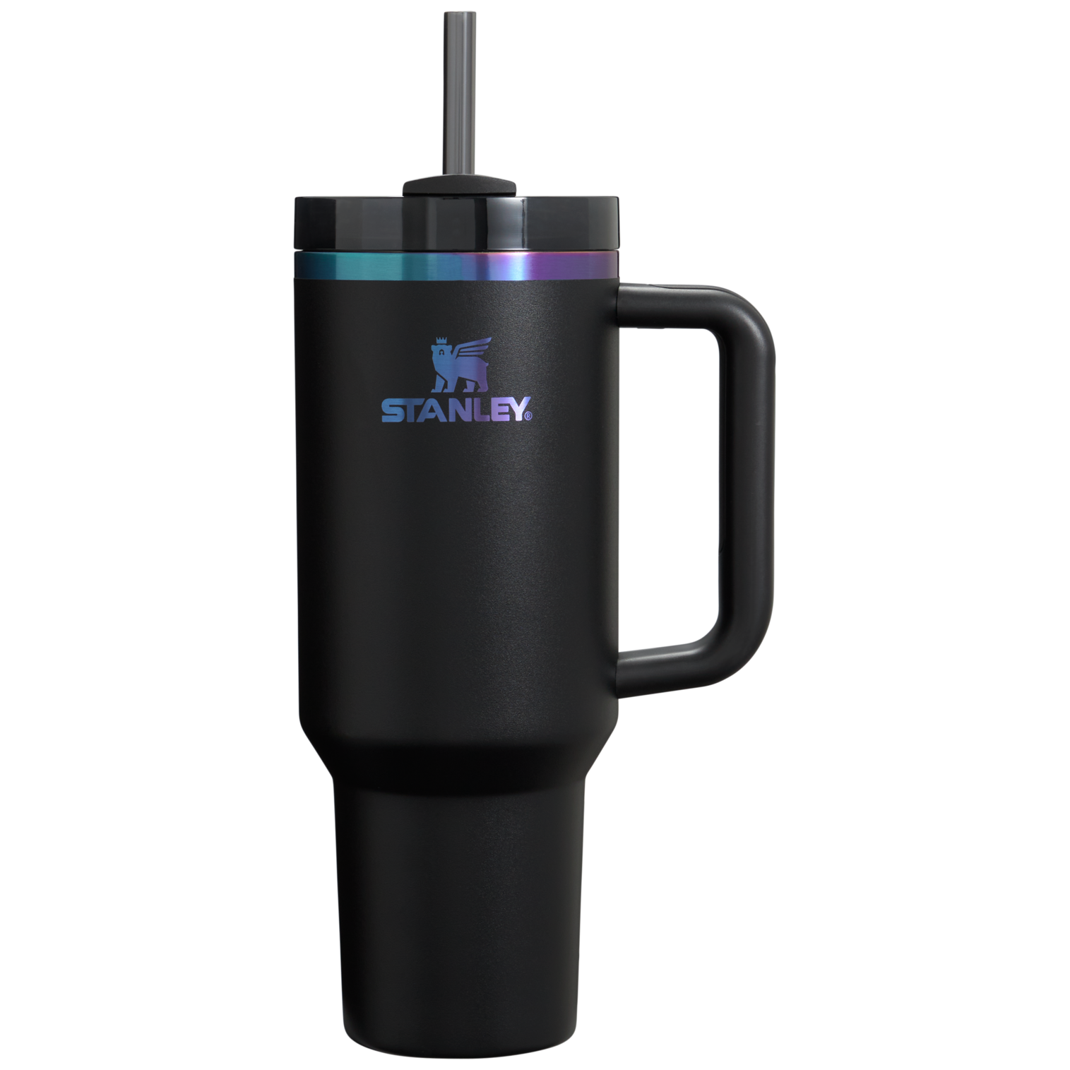 The Black Chroma Quencher H2.0 FlowState™ Tumbler | 40 OZ - Fresh Hydration Routine