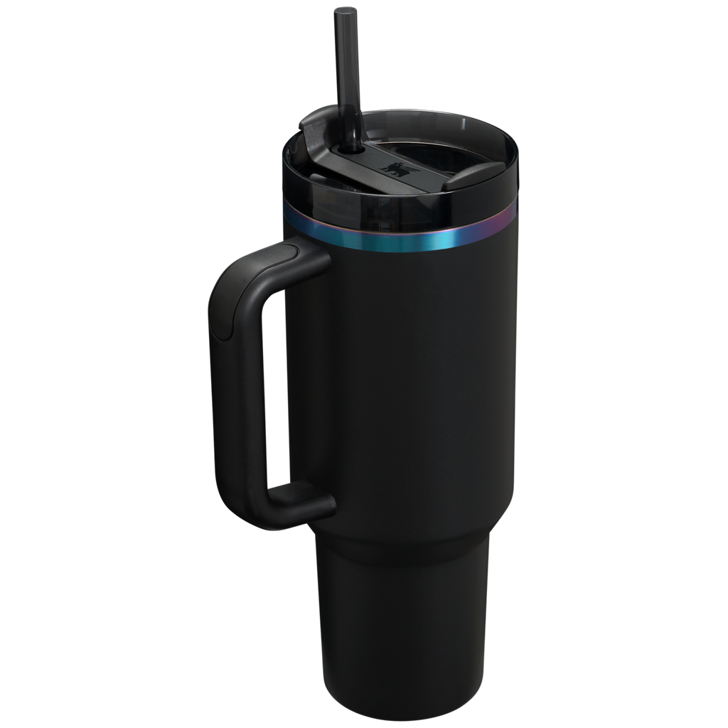The Black Chroma Quencher H2.0 FlowState™ Tumbler | 40 OZ - Fresh Hydration Routine