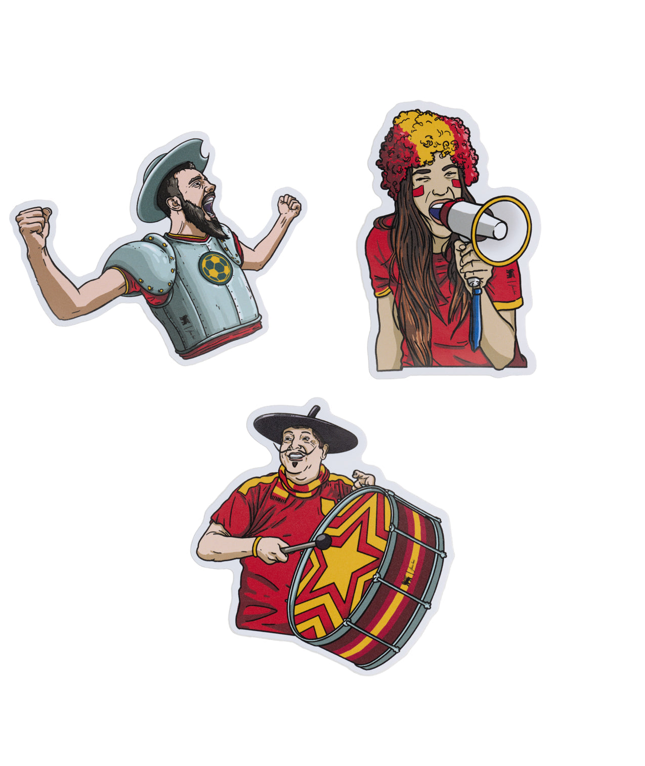 Stanley 1913 x Spain Fútbol Artist Sticker Pack - Stanley for Weekends