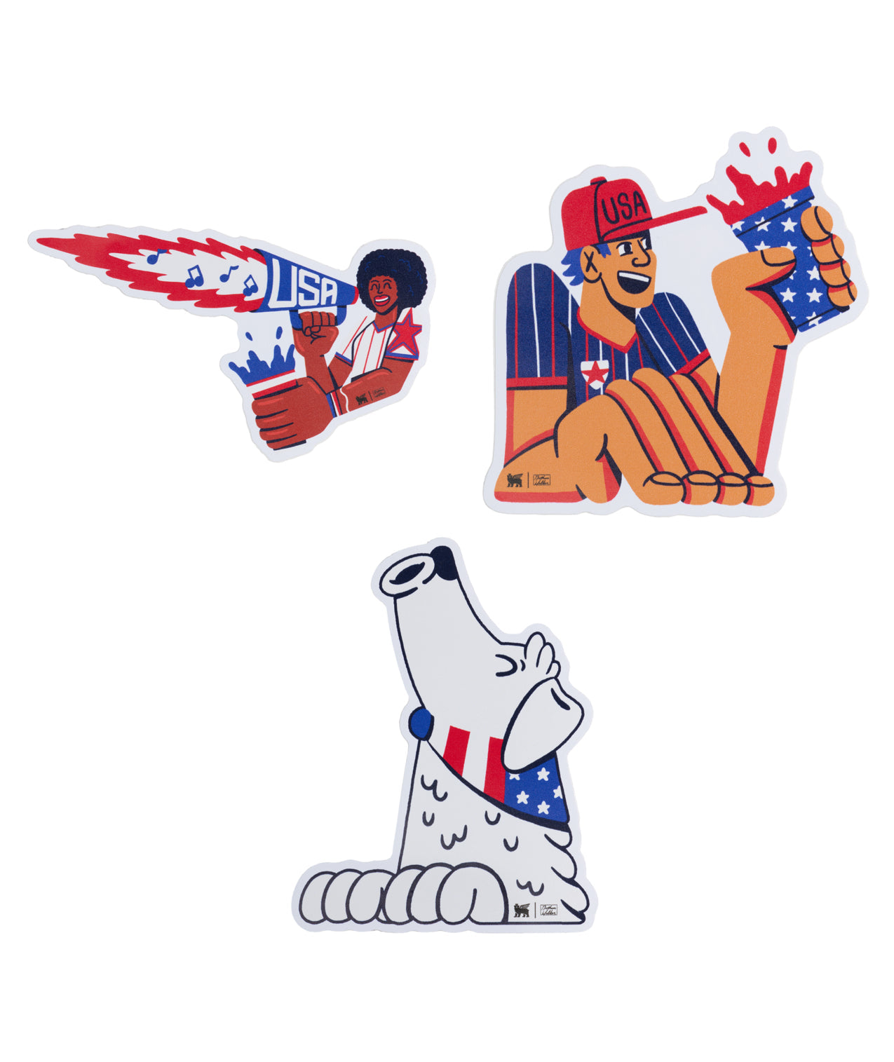 Stanley 1913 x USA Fútbol Artist Sticker Pack - One Cup Daily