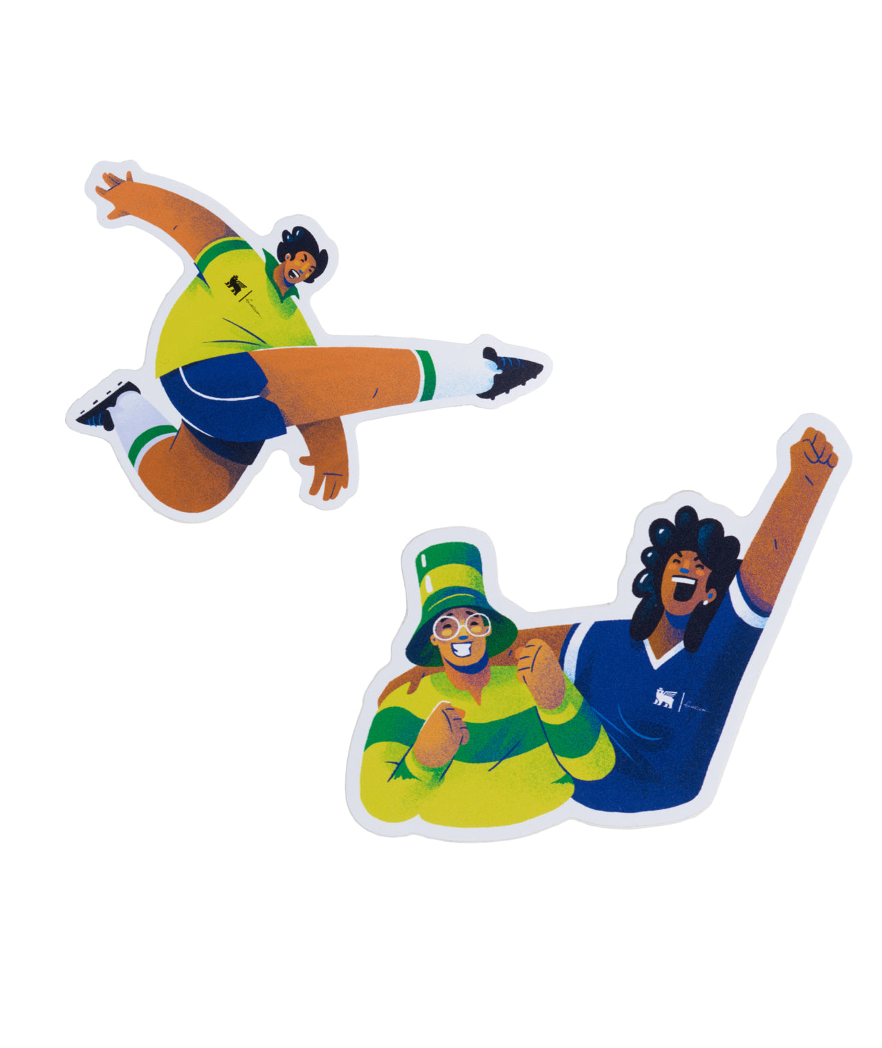 Stanley 1913 x Brazil Fútbol Artist Sticker Pack - Daily Sip Energy