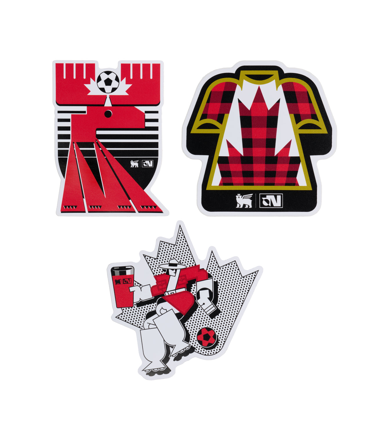 Stanley 1913 x Canada Fútbol Artist Sticker Pack - Daily Sip. Daily Refill.