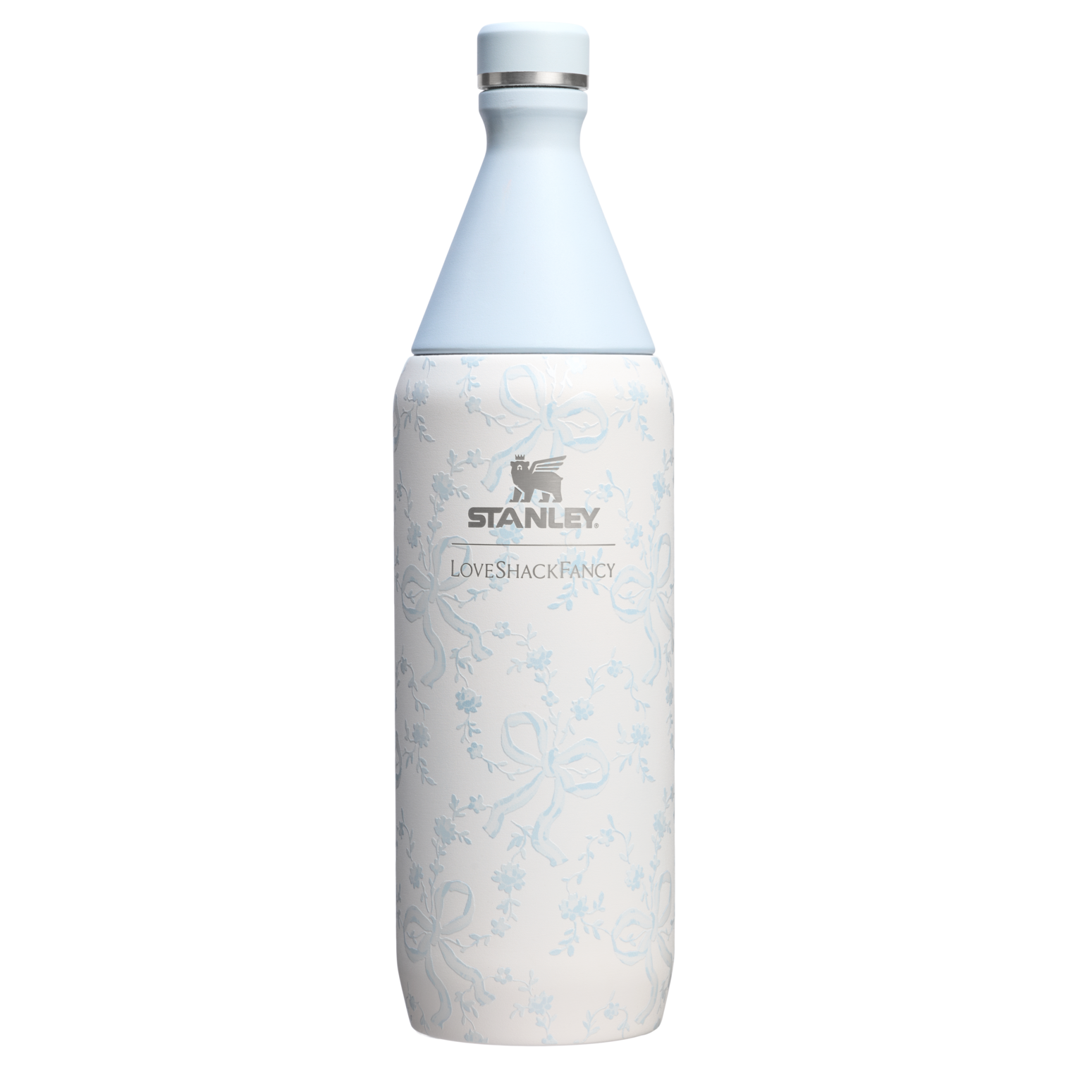 Stanley 1913 x LoveShackFancy Holiday All Day Slim Bottle | 34 OZ - Keep Water Close
