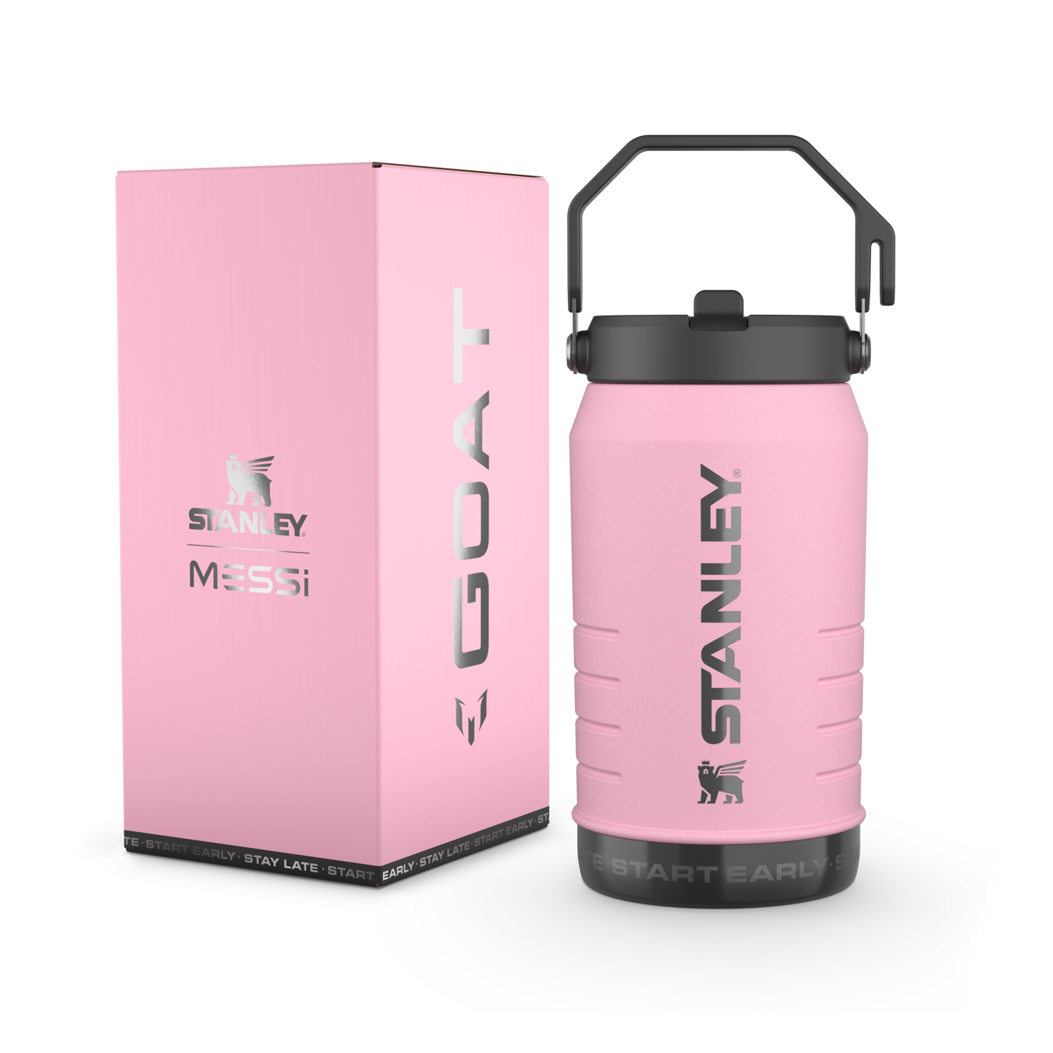 The Messi x Stanley IceFlow™ Flip Straw Jug | 64 OZ - More Sips Daily