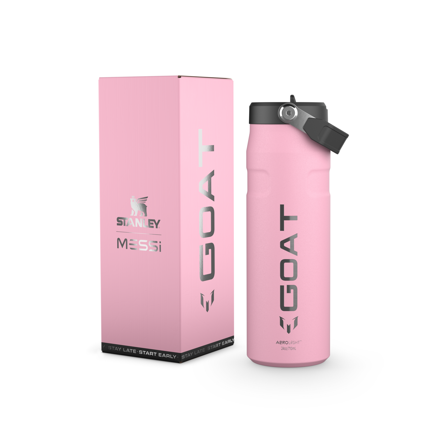 The Messi x Stanley IceFlow™ Flip Straw 2.0 Bottle | 24 OZ - Daily Bottle Energy