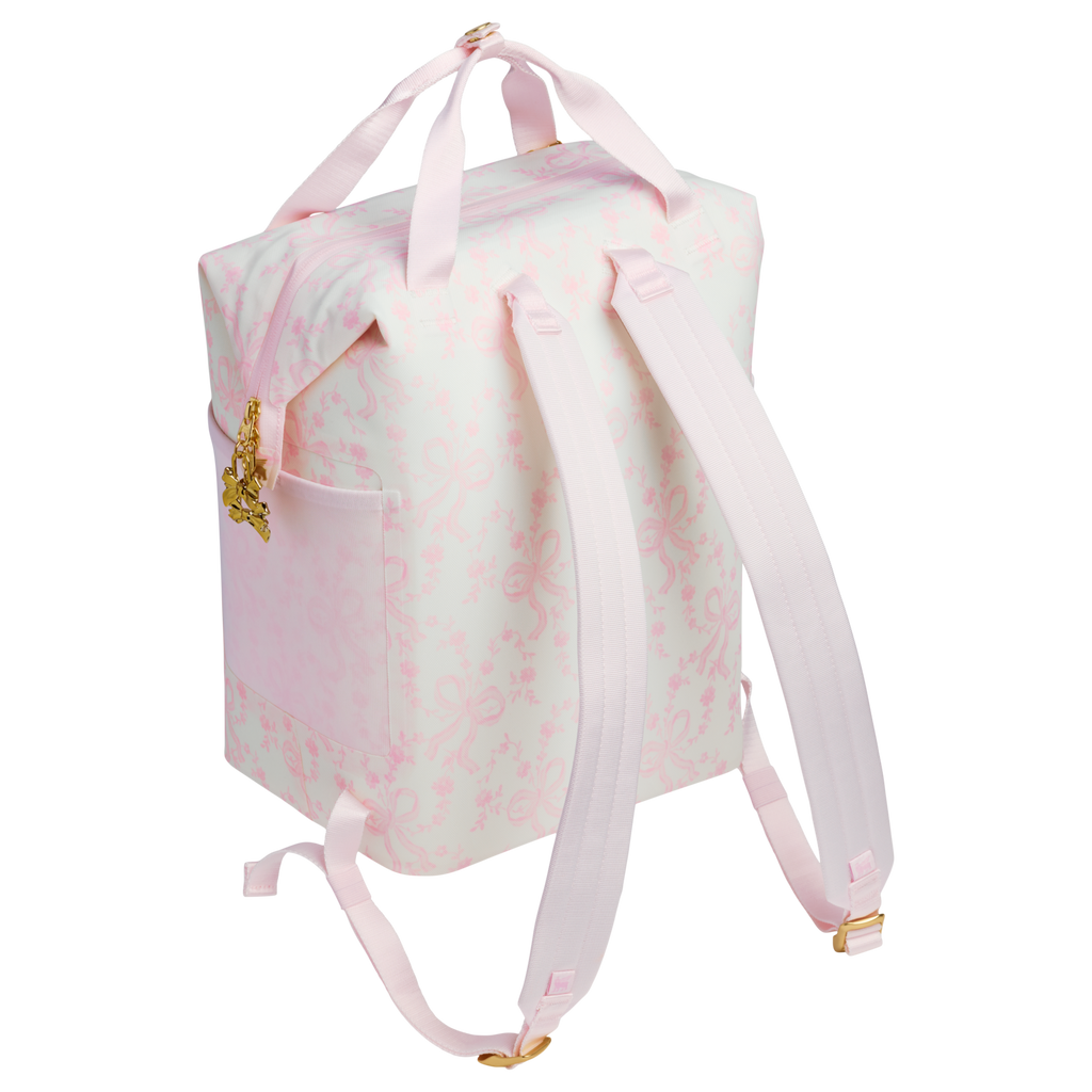 Stanley 1913 x LoveShackFancy Holiday All Day Madeleine Mini Cooler Backpack | 20 Can | 14 QT | 13.2 L - A Sip for Every Day