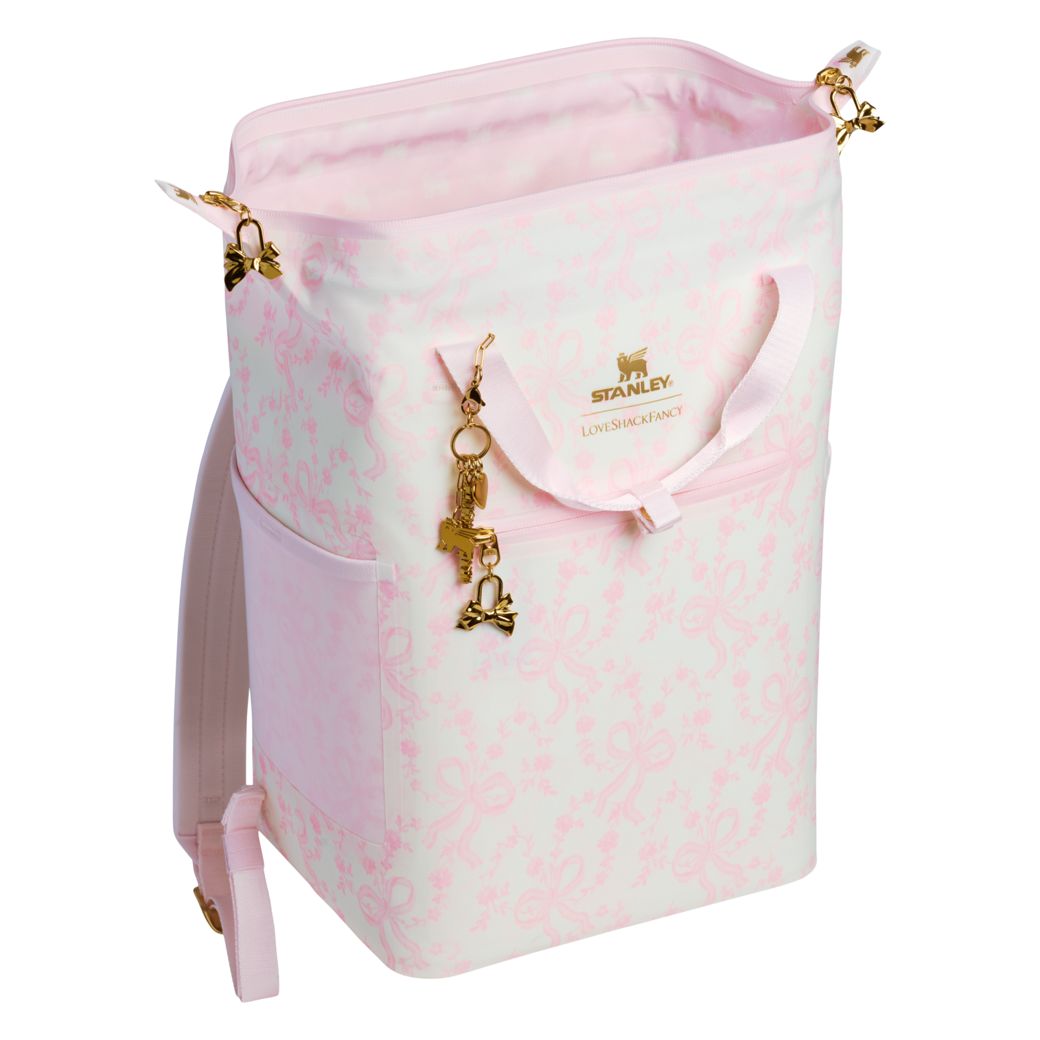 Stanley 1913 x LoveShackFancy Holiday All Day Madeleine Mini Cooler Backpack | 20 Can | 14 QT | 13.2 L - A Sip for Every Day