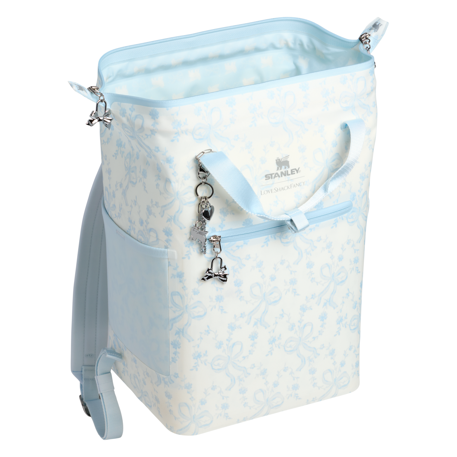 Stanley 1913 x LoveShackFancy Holiday All Day Madeleine Mini Cooler Backpack | 20 Can | 14 QT | 13.2 L - A Sip for Every Day