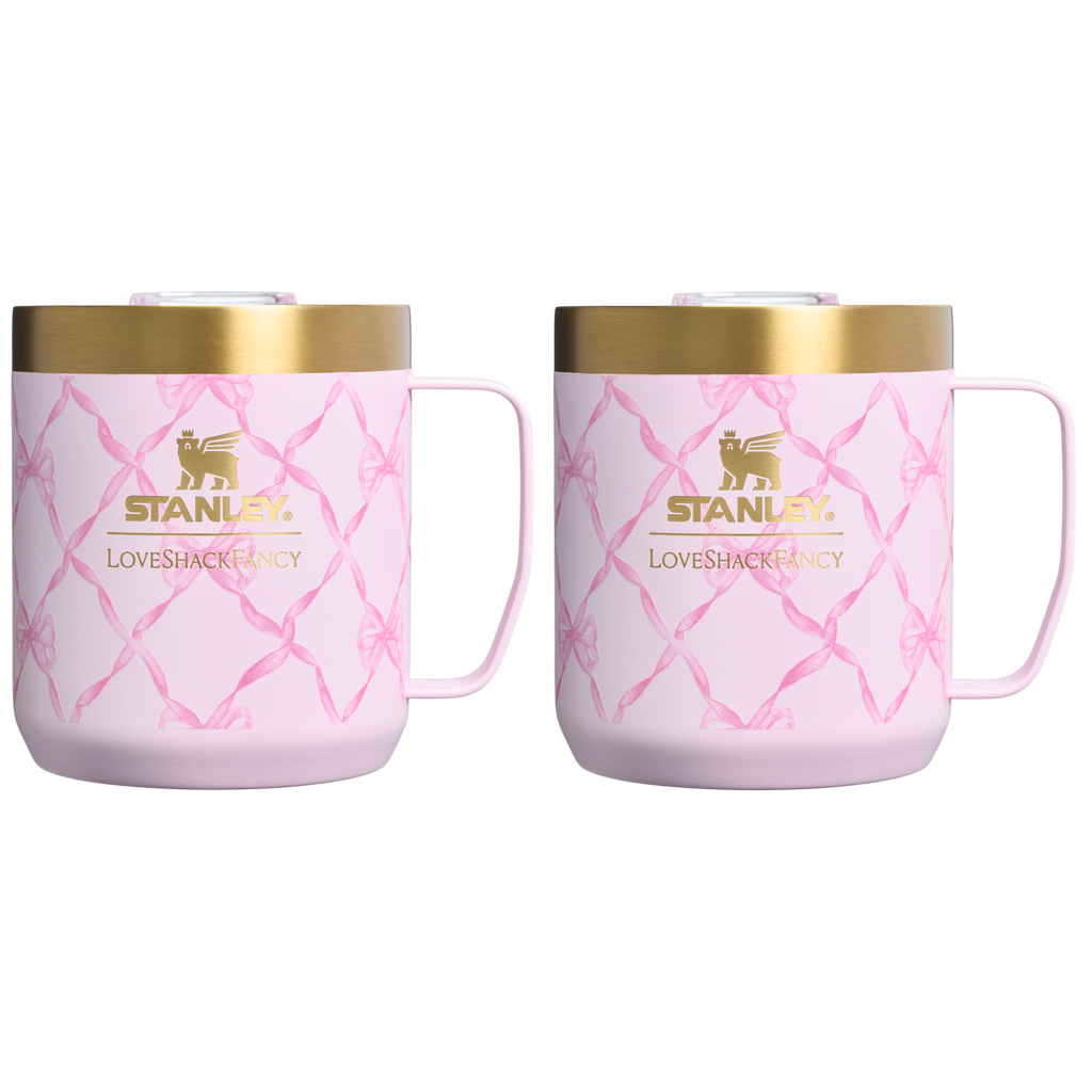 Stanley 1913 x LoveShackFancy Holiday Everyday Camp Mug Set | 12 OZ - Your Sip Routine