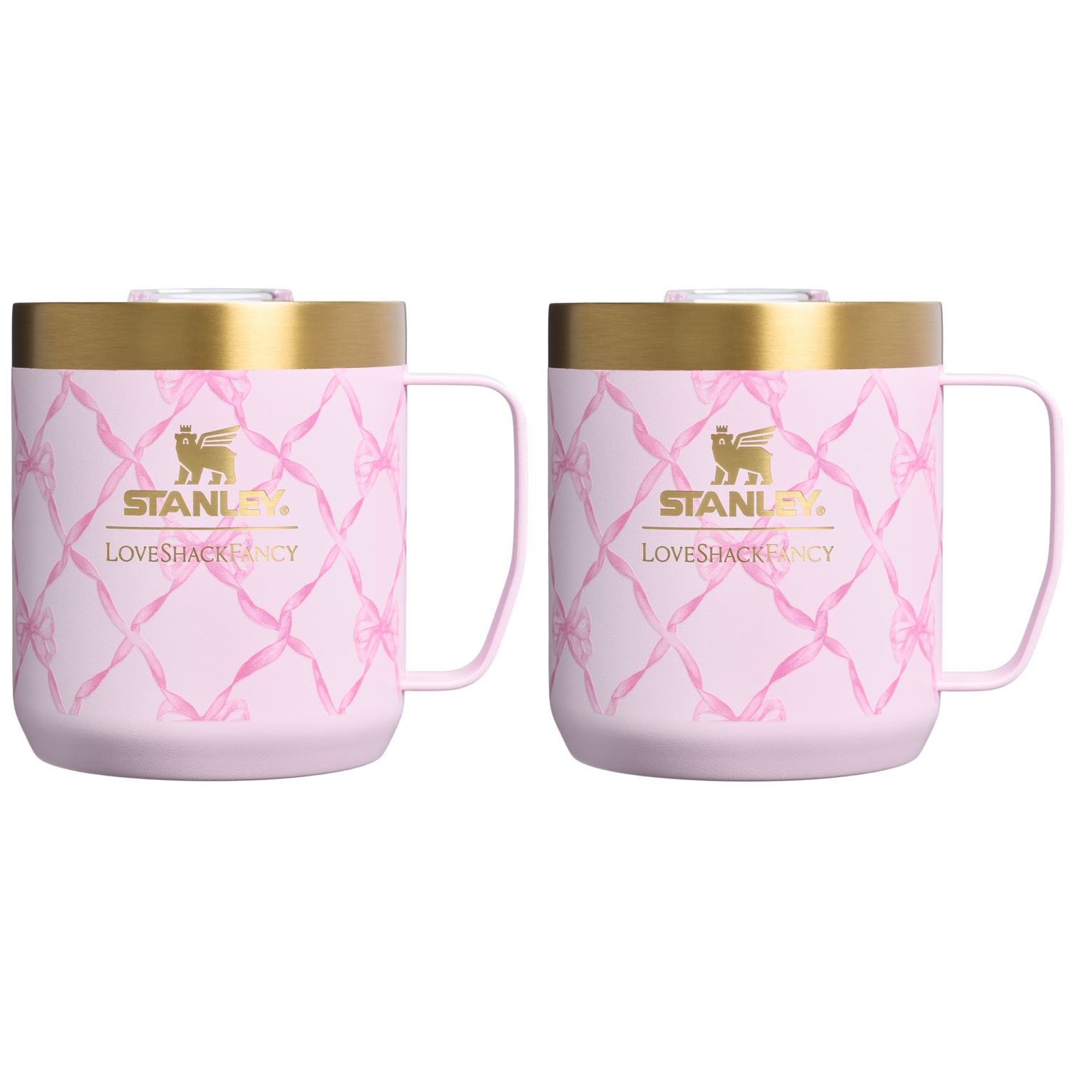 Stanley 1913 x LoveShackFancy Holiday Everyday Camp Mug Set | 12 OZ - Your Sip Routine