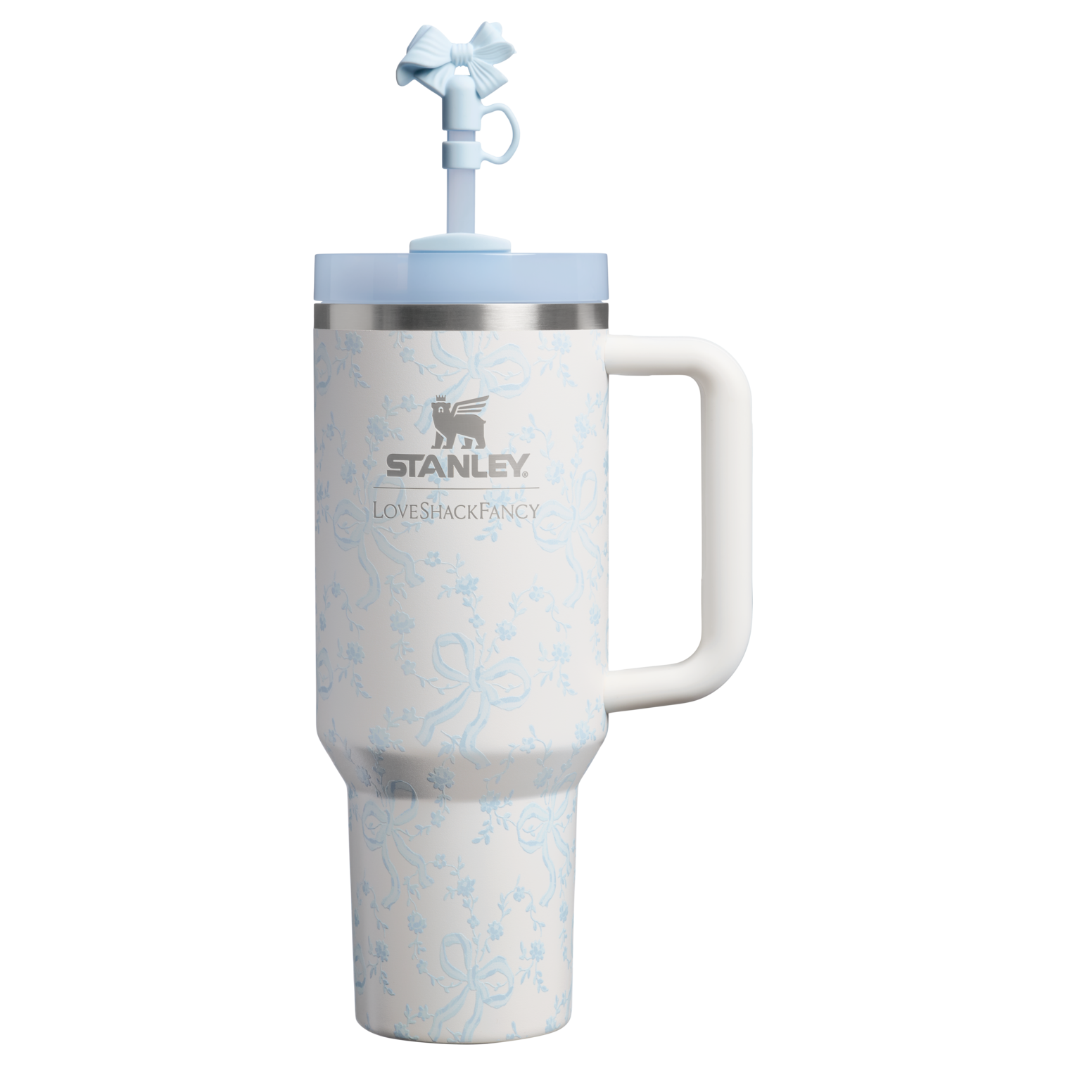 Stanley 1913 x LoveShackFancy Holiday Quencher® H2.0  FlowState™ Tumbler | 40 OZ - Tumbler in Hand