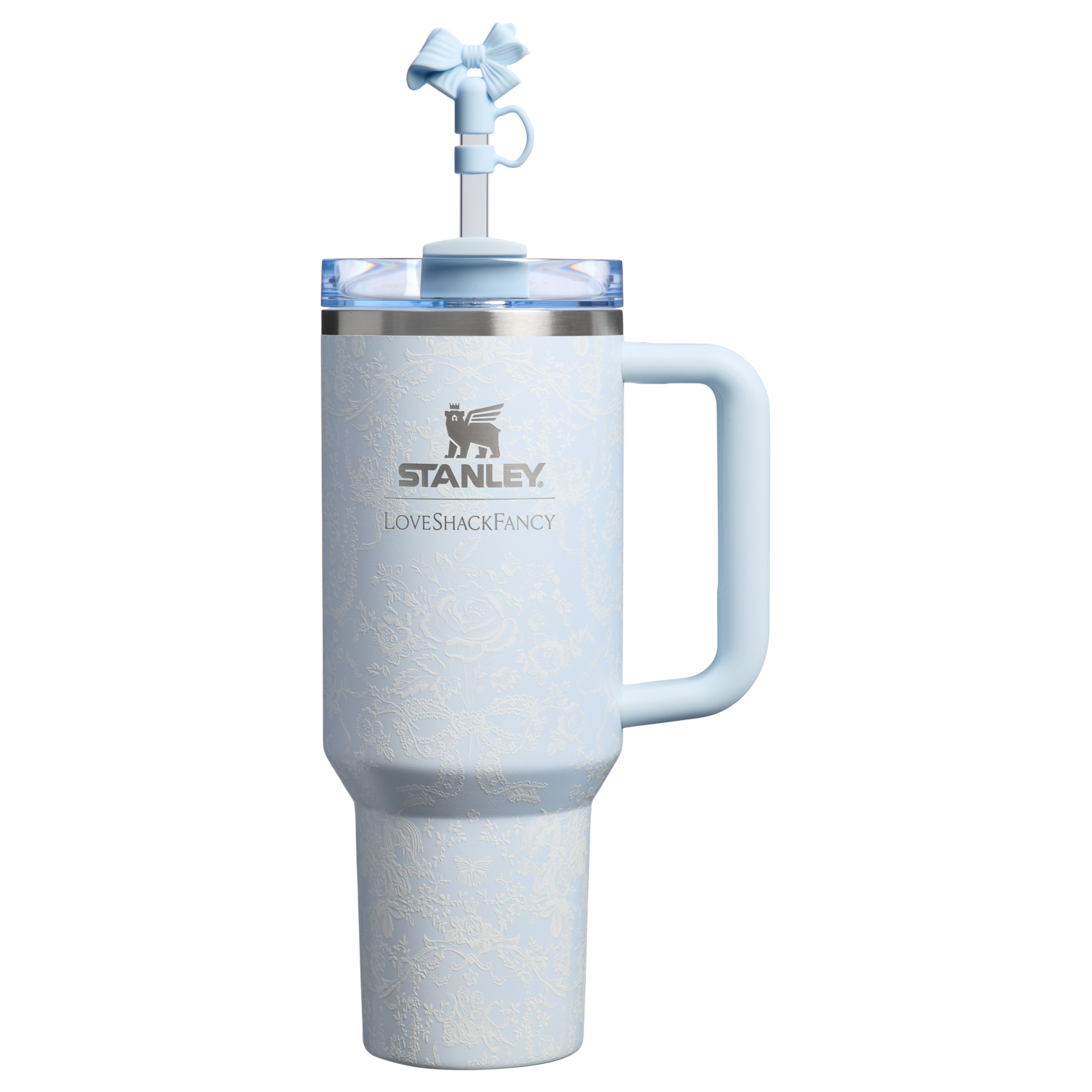 Stanley 1913 x LoveShackFancy Holiday Quencher® H2.0  FlowState™ Tumbler | 40 OZ - Tumbler in Hand