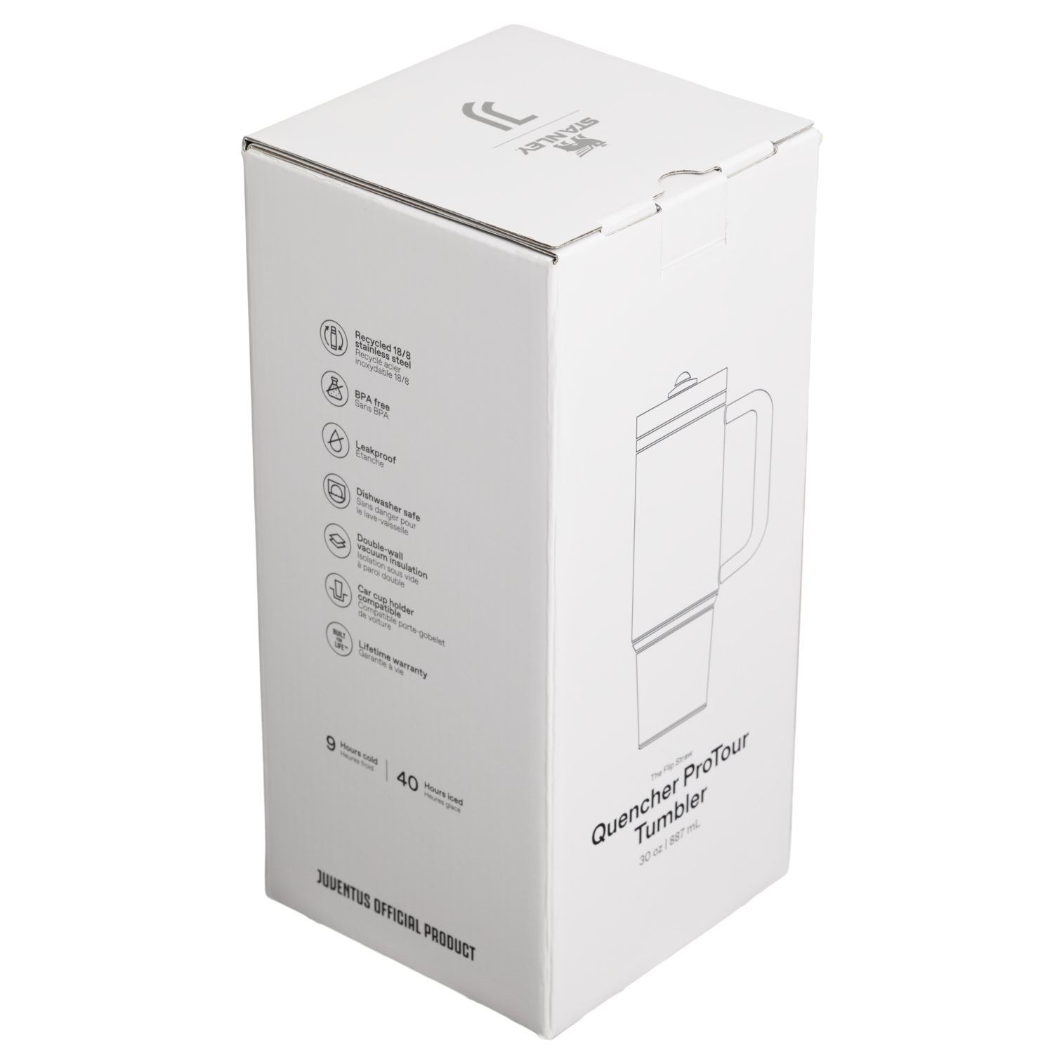 Stanley 1913 x Juventus Quencher® ProTour Flip Straw Tumbler | 30 OZ - Everyday Tumbler Essential