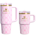 Stanley 1913 x LoveShackFancy Holiday The Quencher® Details ProTour Tumbler Set | 2-pack - Ready for Errands