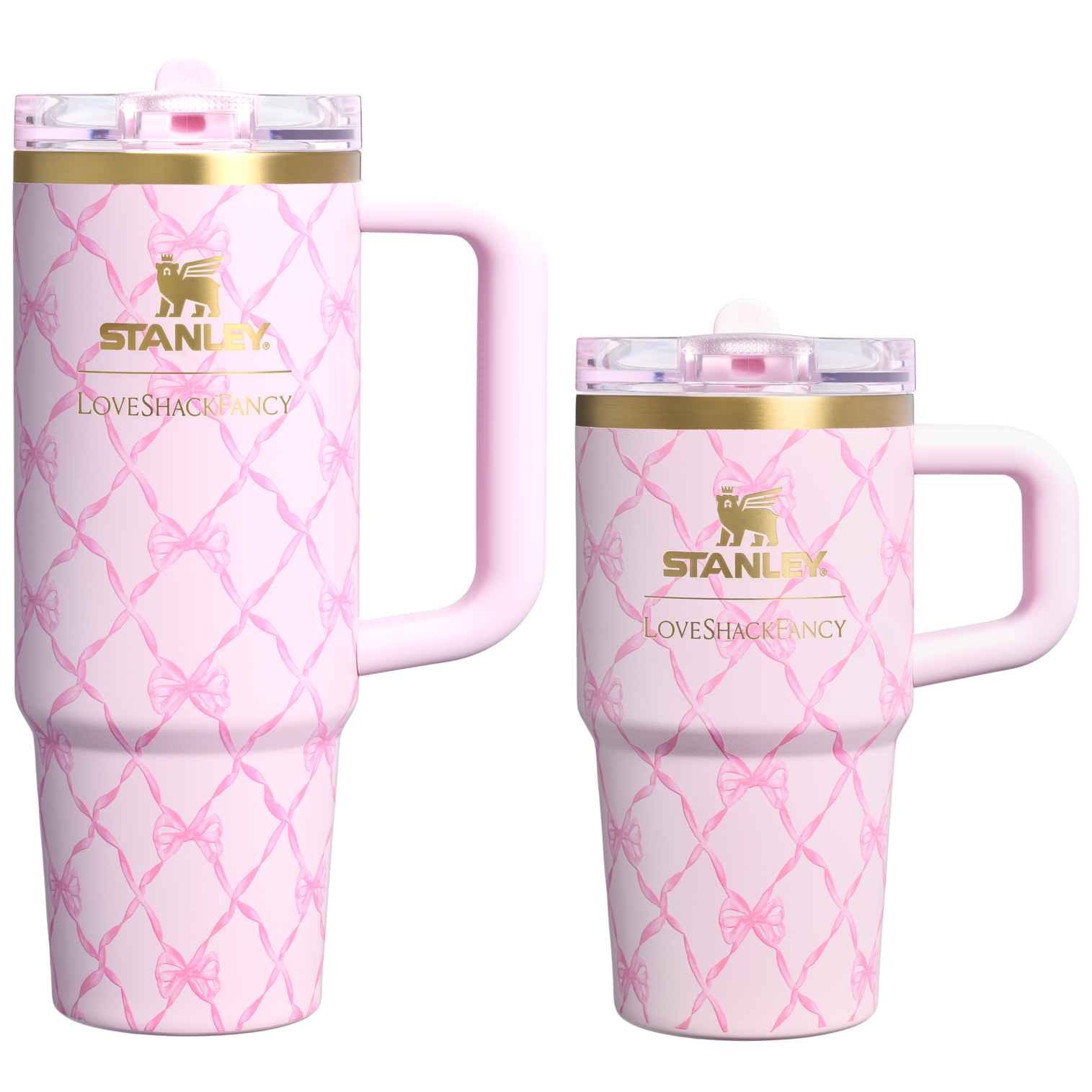 Stanley 1913 x LoveShackFancy Holiday The Quencher® Details ProTour Tumbler Set | 2-pack - Ready for Errands