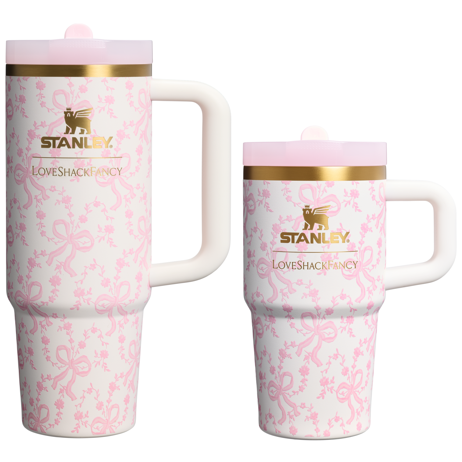 Stanley 1913 x LoveShackFancy Holiday The Quencher® Details ProTour Tumbler Set | 2-pack - Ready for Errands