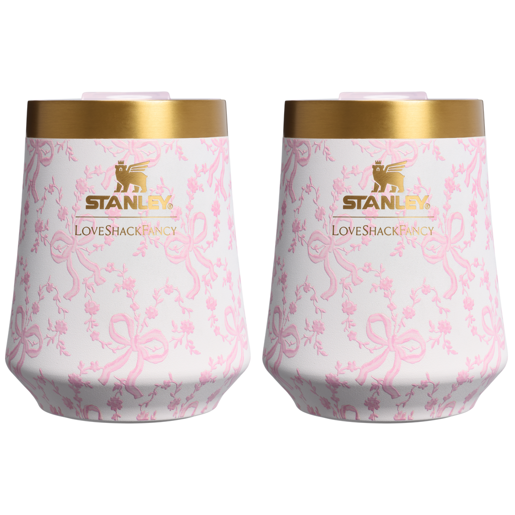 Stanley 1913 x LoveShackFancy Holiday The Reserve Wine Tumbler Set | 11 OZ (2-pack) - Keep It Close