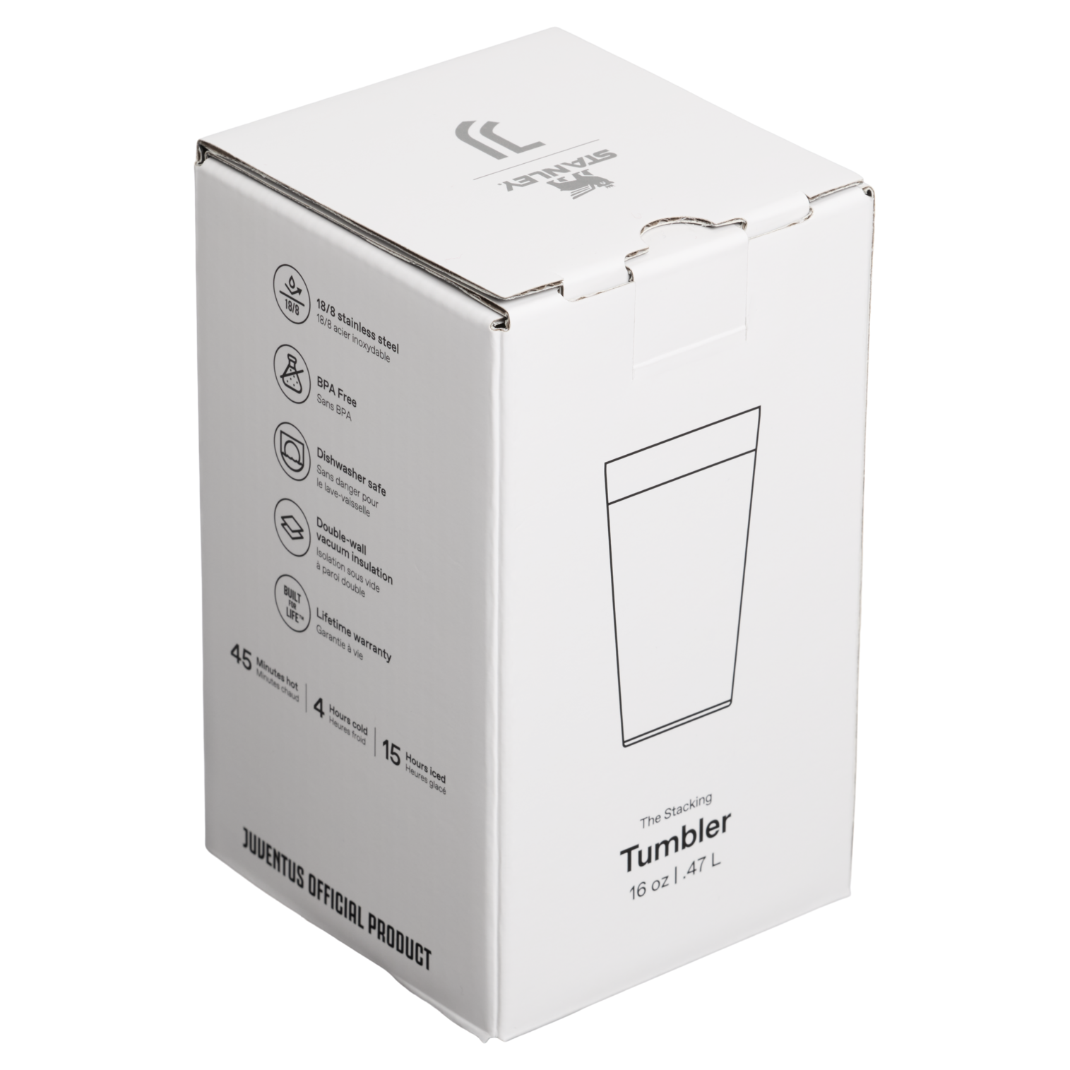 Stanley 1913 x Juventus Stay-Chill Stacking Pint - Keep Sipping