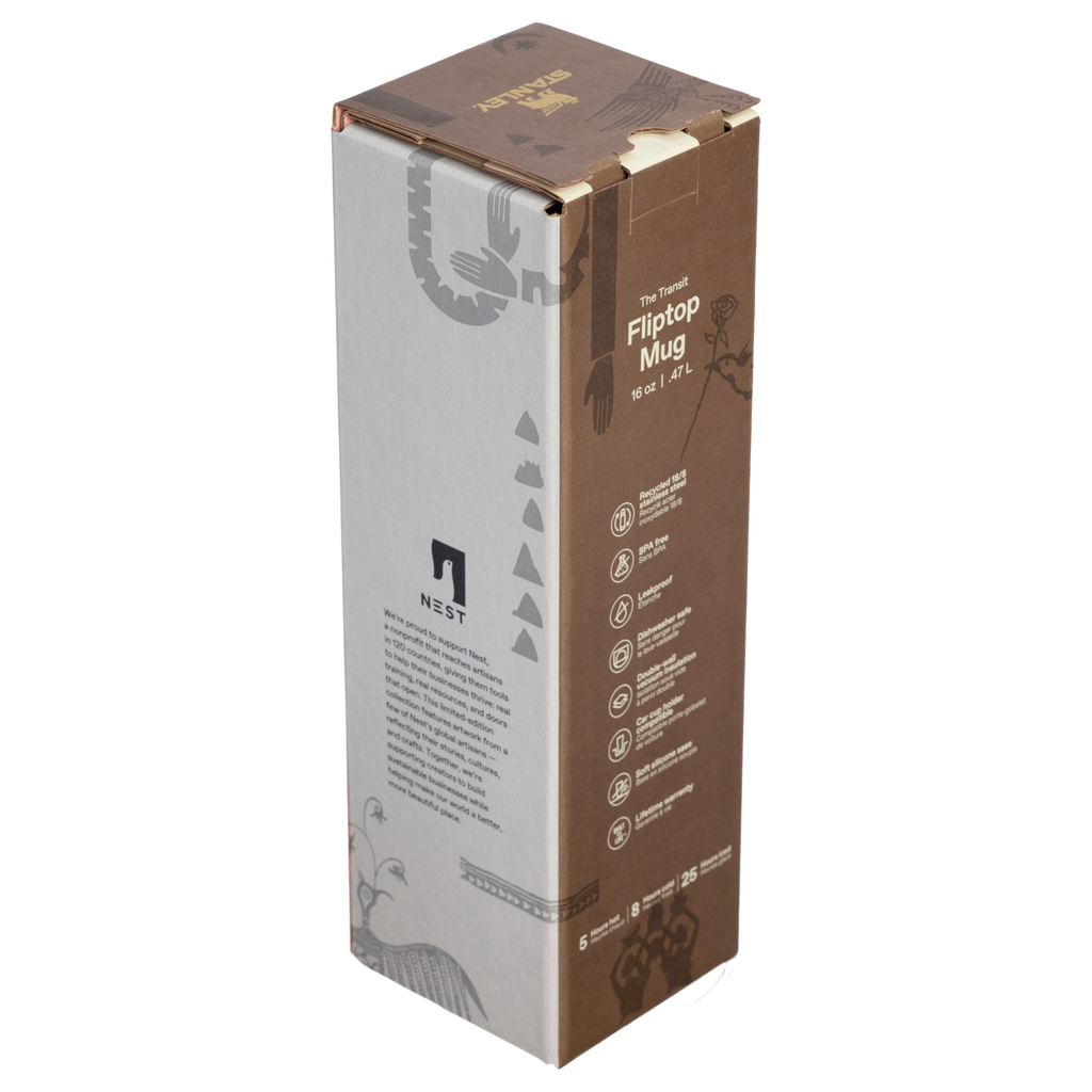 The Stanley 1913 x Nest AeroLight™ Transit Flip Top Mug | 16 OZ - Daily Sip Routine