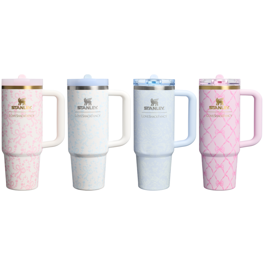 Stanley 1913 x LoveShackFancy Holiday The Quencher ProTour Set 4-pack | 30 OZ - Cup Ready Daily