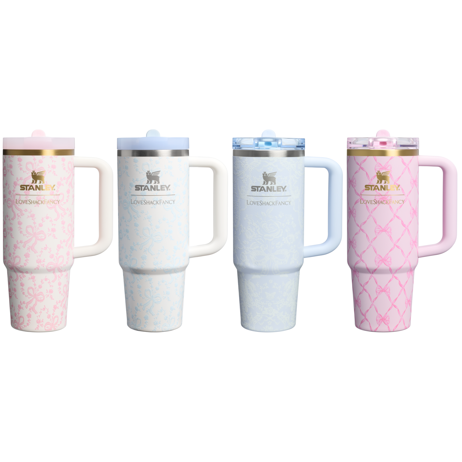 Stanley 1913 x LoveShackFancy Holiday The Quencher ProTour Set 4-pack | 30 OZ - Cup Ready Daily