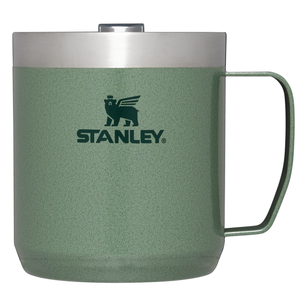 Stanley 12 OZ Stay Hot Camp Mug In Hammertone Green