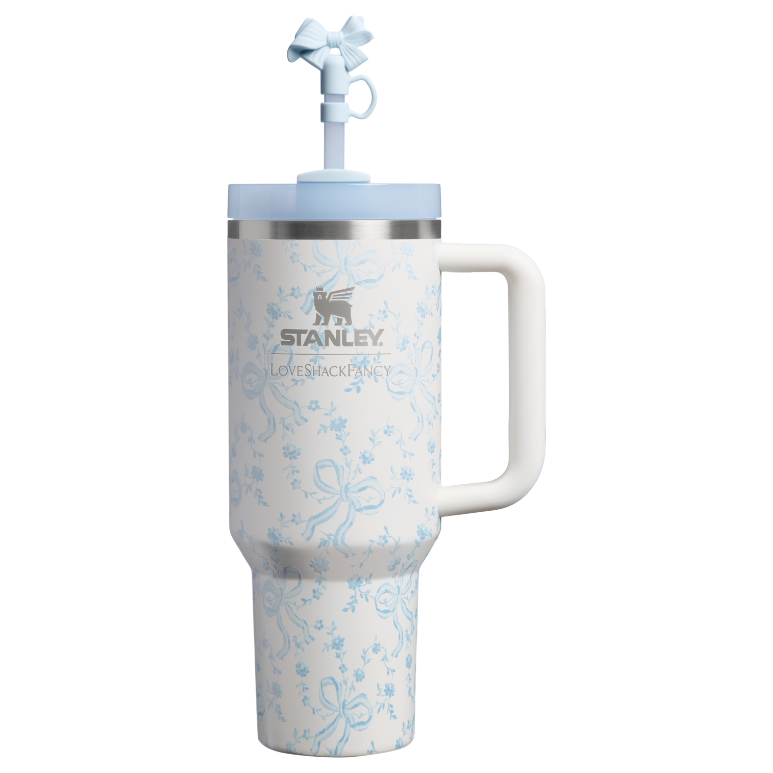 Stanley 1913 x LoveShackFancy Holiday Quencher® H2.0  FlowState™ Tumbler | 40 OZ - Tumbler in Hand