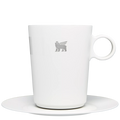 The DayBreak Café Latte Cup & Stillness Saucer | 10.6 OZ - Sip with Stanley